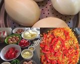 A picture of step 1 of Tortilla Espanola.