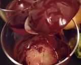 Une image de l'étape 6 de Poire pochée betterave chocolat noir.