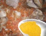 A picture of step 2 of Offal's pepper soup.