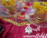 A picture of step 3 of Mango Zarda or Aamras Zarda Pulao.