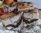 Foto langkah ke 9 dari resep Marmer Putih telor cake #keto.