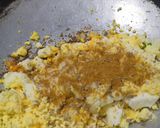 A picture of step 3 of Boiled scrambled egg with nimbu sharbat.