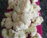 Foto del paso 1 de la receta: Burguer de coliflor y champiñones