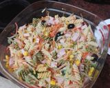 Foto del paso 4 de la receta: Ensalada de pasta completa con vinagreta de orégano