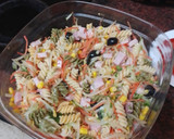 Foto del paso 4 de la receta: Ensalada de pasta completa con vinagreta de orégano