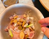 (我的療癒晚餐) 一鍋到底葱油雞飯的食譜步驟2照片