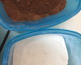A picture of step 1 of Chocolate cookies.