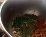 A picture of step 2 of Punjabi vadi pulav.