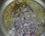 A picture of step 1 of Aaloo matar sabzi.