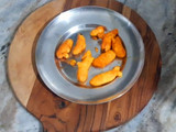 Fresh Haldi Sabzi / Raw Turmeric Sabzi