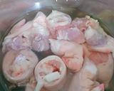 Hình bước làm 1 của món Bún bò giò heo
