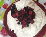 Une image de l'étape 10 de 🍓Meringue Fraise Chantilly Coco Vanille.