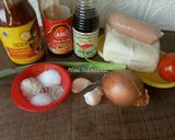 Foto langkah ke 1 dari resep Tahu Telur Sosis Saos Gochujang.