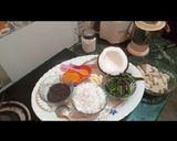 A picture of step 1 of মান কচুর ঠান্ডা ভর্তা.