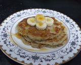 A picture of step 5 of BananaPANcakes😋🍌.