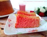 Foto langkah ke 11 dari resep Strawberry Milk Chiffon Cake.