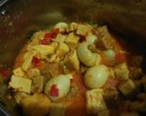 Foto langkah ke 5 dari resep Tahu tempe kuah santan.