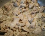 A picture of step 5 of Chicken Pasta.