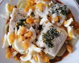 Foto del paso 3 de la receta: Menú completo: pisto y lubina con patatas y huevos (Thermomix)