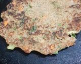 A picture of step 7 of Sattu - Oat Chilla.