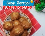 Foto langkah ke 5 dari resep Cilok Pentol bumbu kacang.