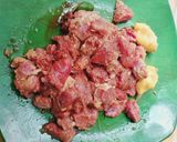 Foto langkah ke 1 dari resep Sate Sapi Bumbu Iloni.