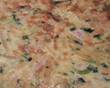 Foto del paso 3 de la receta: Tortilla rápida de papas pay y panceta c/puerro