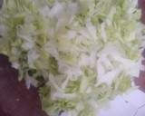 Foto del paso 10 de la receta: Kebab con acompañamiento de patatas, cebolla y pimientos