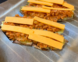 Foto del paso 5 de la receta: Boniatos rellenos de boloñesa de Soja y cheddar