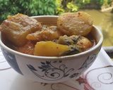 আলু পেঁপে ডিমের রসা(aloo pepe dimer rosa recipe in Bengali) রেসিপির ধাপ 4 ছবি