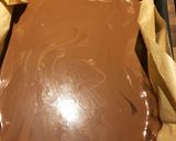 A picture of step 7 of Millionaire shortbread.