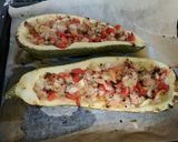Foto del paso 4 de la receta Súper calabacín relleno al horno 🥒