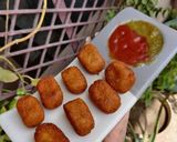 A picture of step 6 of Potato Poppers (Starter).