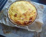 Une image de l'étape 4 de Quiche jambon.