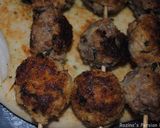 A picture of step 11 of Persian style meat balls.