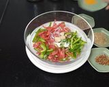 A picture of step 2 of Noodles pakora.