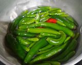 Foto langkah ke 2 dari resep Ati ampela cabe ijo.