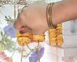 A picture of step 11 of Potato Spiral French Fries.