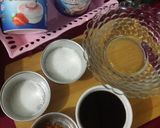 Gambar langkah 1 resipi Raindrop Cake With Caramel Lactel Syrup.
