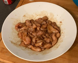 Foto del paso 2 de la receta: Tostas con pollo, cebolla y pimientos