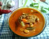 Foto langkah ke 4 dari resep Kari Ayam Merah.