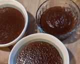 Une image de l'étape 2 de Tapioca au lait végétal, chocolat noir et banane.