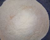 A picture of step 1 of Lachha paratha with mint buttermilk.