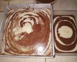 Foto langkah ke 7 dari resep Pudding Roti Tawar Zebra.