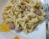Foto langkah ke 4 dari resep Pasta Carbonara.
