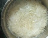 A picture of step 2 of Aloo Cheela.