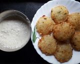 A picture of step 4 of Sabudana Vada with Chutney.