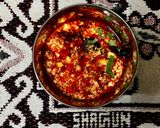 A picture of step 3 of Dahi Tikhari.