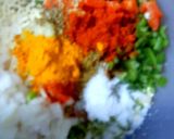 A picture of step 2 of Chappati besan sandwich.