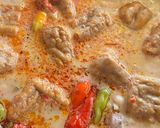 Foto langkah ke 3 dari resep Sambal krecek tahu goreng.